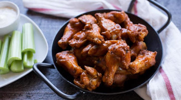 Πικάντικες Φτερούγες Κοτόπουλου Με Buffalo Sauce