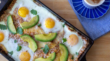 Μεξικάνικο Πρωινό Huevos Rancheros Στο Ταψί