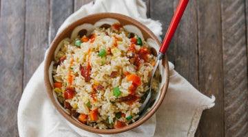 Τηγανητό Ρύζι Με Μπέικον Στο Wok