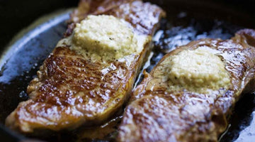 Μπριζόλες Mε Βούτυρο Από Blue Cheese