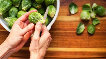 Λαχανάκια Βρυξελλών με Παρμεζάνα