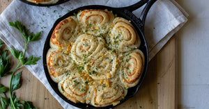 Ρολά Με Τυρί Boursin & Σκόρδο