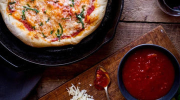 Pizza Μαργαρίτα Στην Ψησταριά