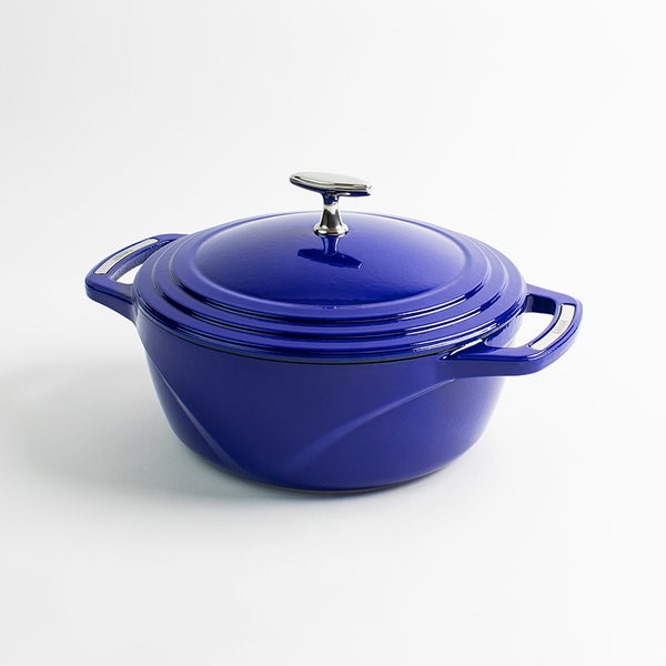 USA Enamel™ 4.2Lt Μαντεμένια Κατσαρόλα-Γάστρα Με Εμαγιέ Πορσελάνινη Επίστρωση, Smooth Sailing