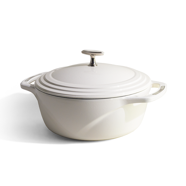 USA Enamel™ 5.6Lt Μαντεμένια Κατσαρόλα-Γάστρα Με Εμαγιέ Πορσελάνινη Επίστρωση, Cloud Nine