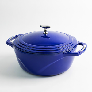 USA Enamel™ 7Lt Μαντεμένια Κατσαρόλα-Γάστρα Με Εμαγιέ Πορσελάνινη Επίστρωση, Smooth Sailing