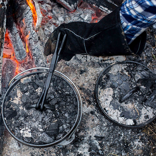 Δερμάτινα Προστατευτικά Γάντια BBQ