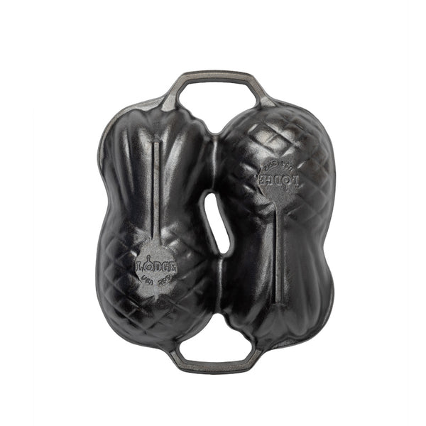 Cast Iron Pineapple Shaped Pan 2 Cavities