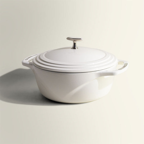 USA Enamel™ 5.6Lt Μαντεμένια Κατσαρόλα-Γάστρα Με Εμαγιέ Πορσελάνινη Επίστρωση, Cloud Nine