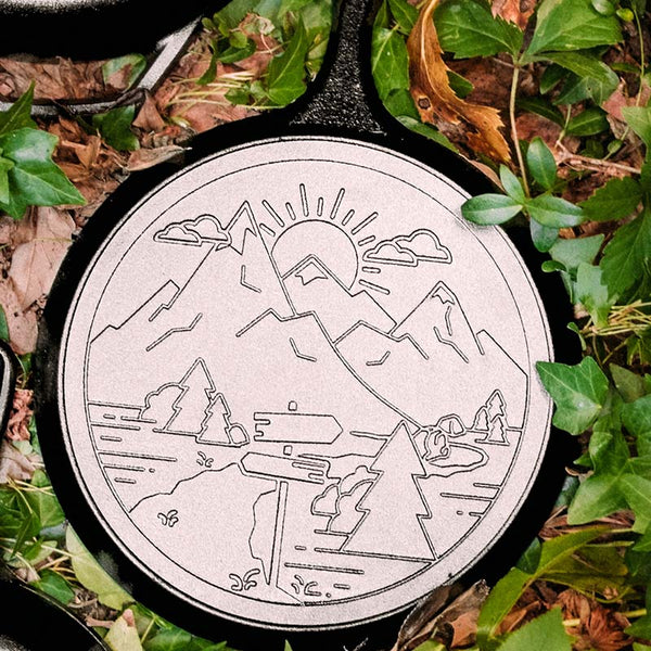 Μαντεμένια Πλάκα Mountain Griddle 26.67εκ. Wanderlust Series