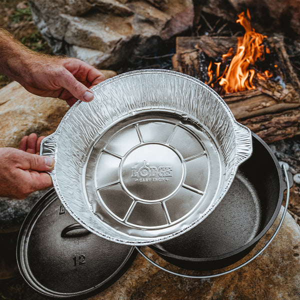 Ταψάκια Αλουμινίου για Camp Dutch Oven 25.4εκ. - 12τμχ