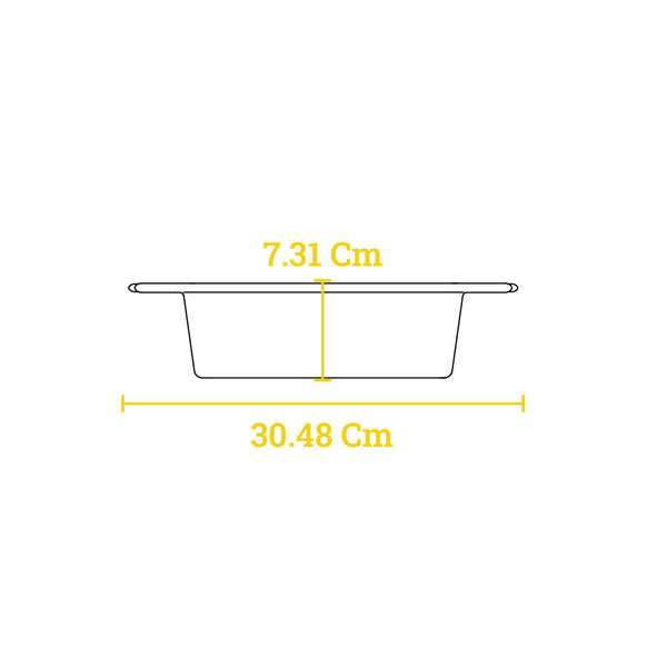 Μαντεμένια Φόρμα Για Κέικ 21.5x11.4εκ.