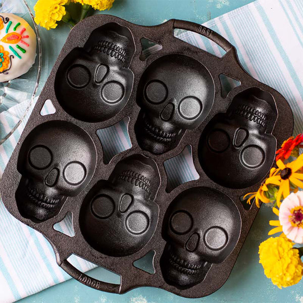 Μαντεμένια Φόρμα Mini Skull + Κίτρινες Λαβές Σιλικόνης