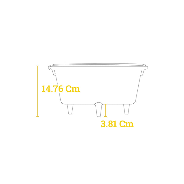 Βαθιά Μαντεμένια Γάστρα Camping 4.7Lt | 25.4cm