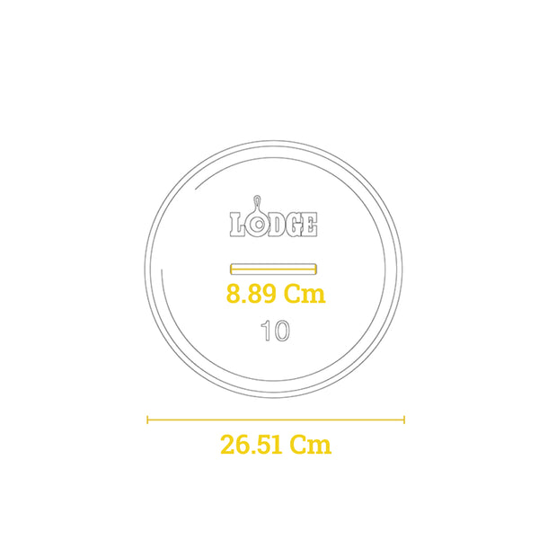 Βαθιά Μαντεμένια Γάστρα Camping 4.7Lt | 25.4cm