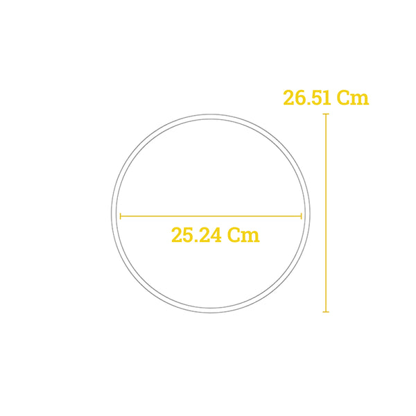 Βαθιά Μαντεμένια Γάστρα Camping 4.7Lt | 25.4cm