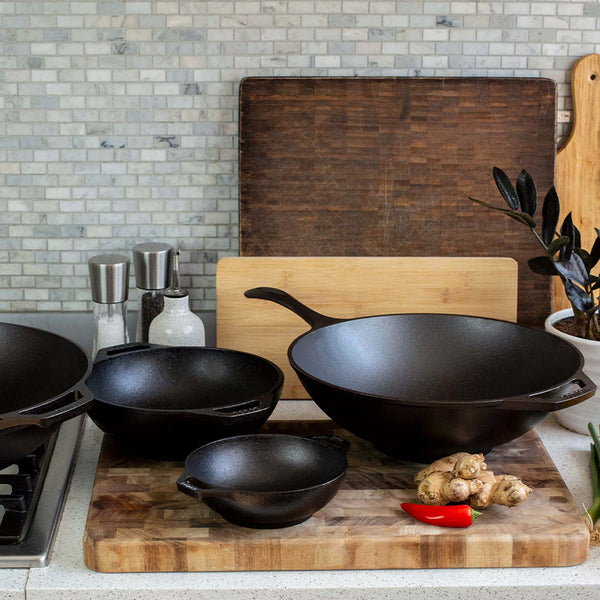 Μαντεμένιο Wok Chef Collection 31.75 εκ.