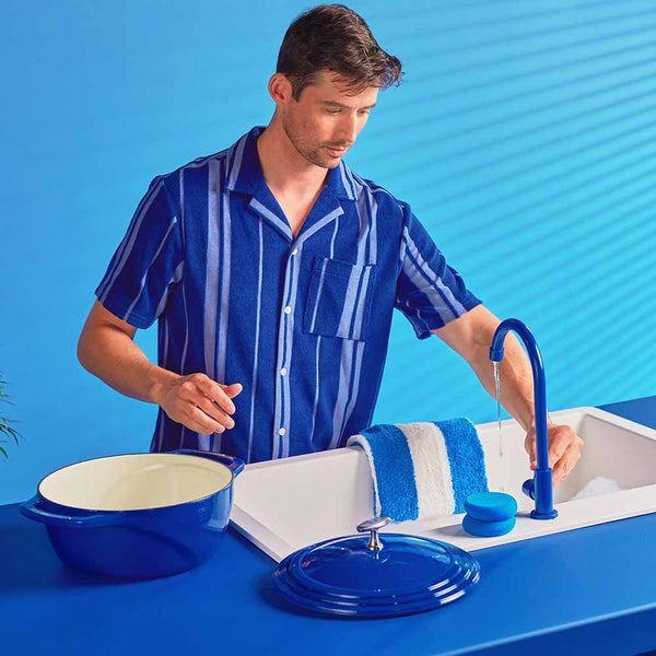 USA Enamel™ 5.6Lt Μαντεμένια Κατσαρόλα-Γάστρα Με Εμαγιέ Πορσελάνινη Επίστρωση, Smooth Sailing