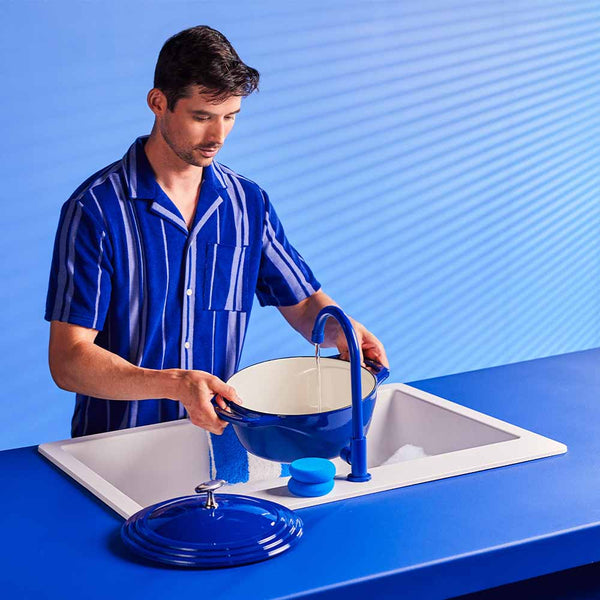 USA Enamel™ 5.6Lt Μαντεμένια Κατσαρόλα-Γάστρα Με Εμαγιέ Πορσελάνινη Επίστρωση, Smooth Sailing
