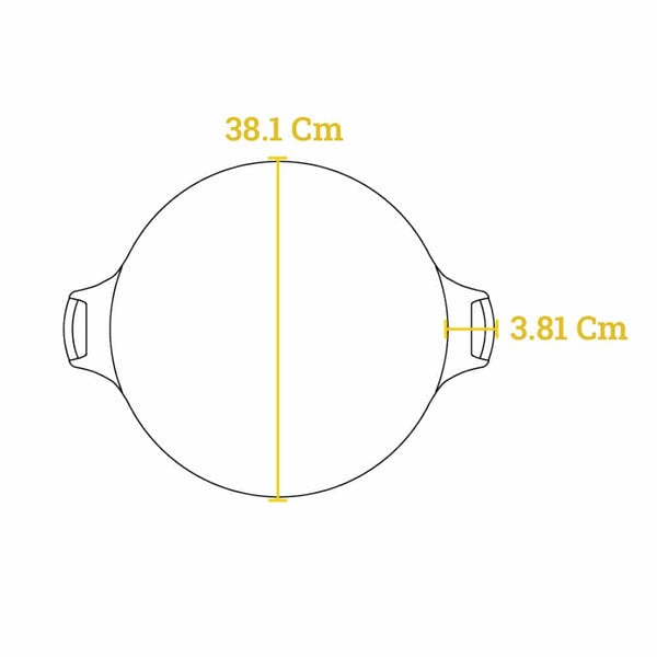 Μαντεμένια Βάση Για Pizza 39.40εκ. - Lodge BW15PP