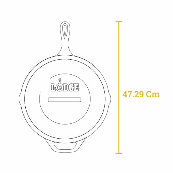 Μαντεμένιο Βαθύ Τηγάνι Με Καπάκι 4.7 lt | 30.4εκ.