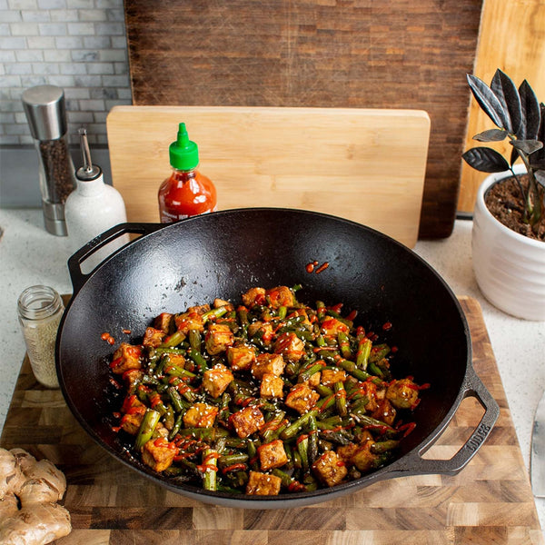 Μαντεμένιο Wok 6.8lt | 35.5εκ.