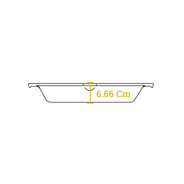43.18 Cm Cast Iron Dual Handle Pan