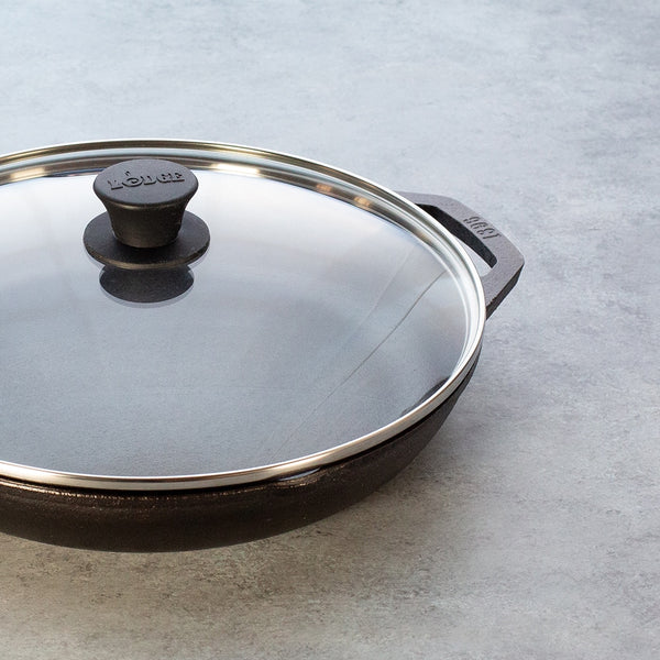 Μαντεμένιο Καθημερινό Τηγάνι με καπάκι Chef Collection 3lt / 30,5 εκ. - Lodge LC12EP