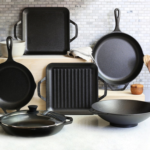 Τετράγωνη Μαντεμένια Γκριλιέρα Chef Collection 27.94 εκ. - Lodge LC11SGP
