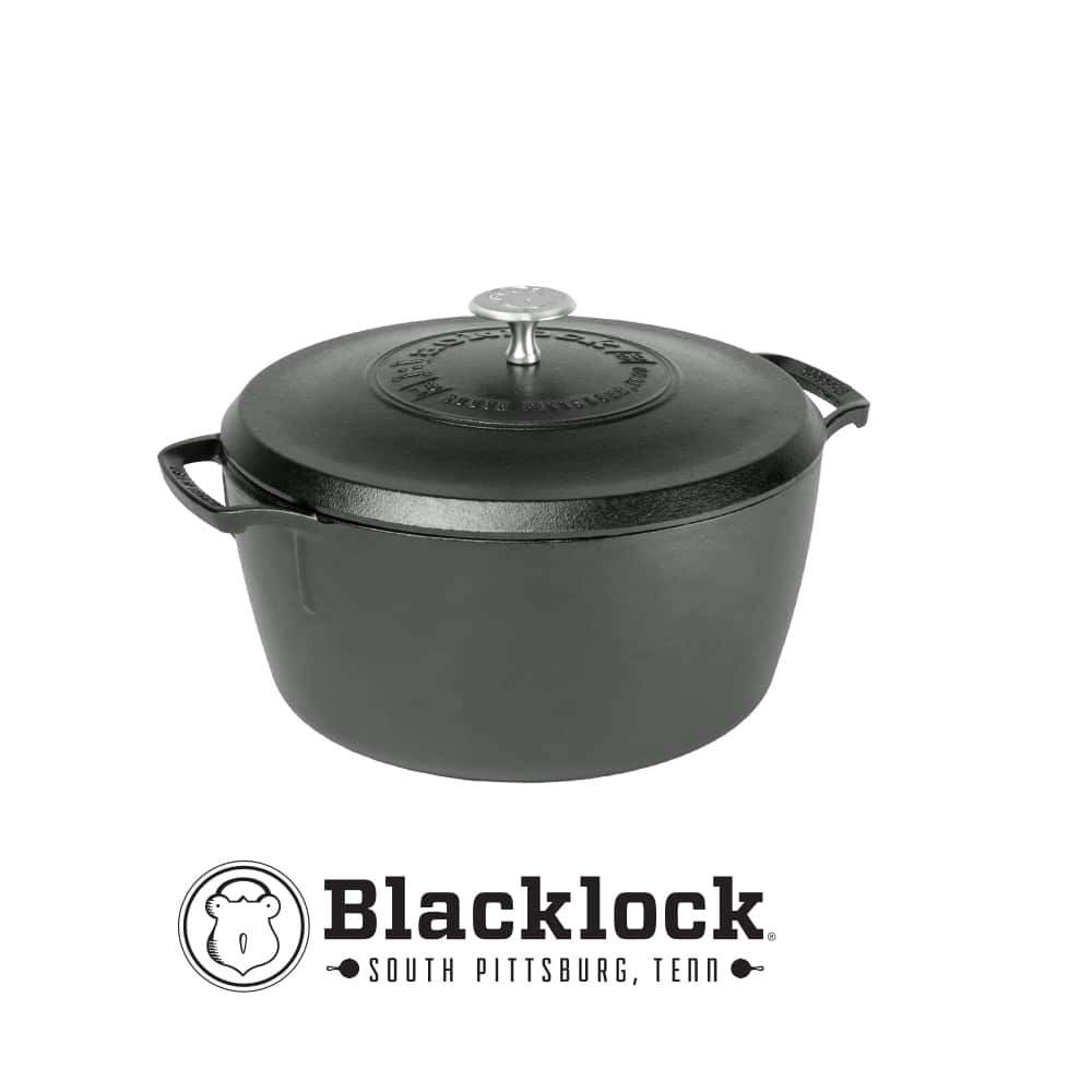 Μαντεμένια Κατσαρόλα - Γάστρα Blacklock 5,2 lt - Lodge BL02DO