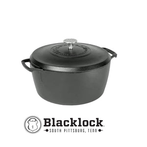 Μαντεμένια Κατσαρόλα - Γάστρα Blacklock 5,2 lt - Lodge BL02DO