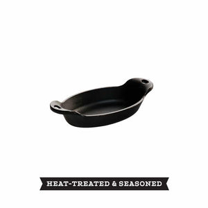 Μαντεμένιο Οβάλ σκεύος σερβιρίσματος 0,27 lt Heat Treated - Lodge HMSOV